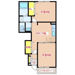 サン・フェア　Ⅰの物件間取画像